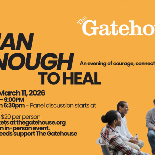 Man Enough to Heal, March 11, 2026 at Humber College Lakeshore campus