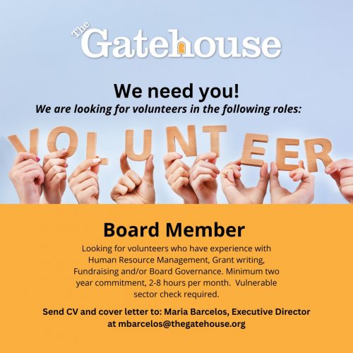 Join the Board of Directors at The Gatehouse